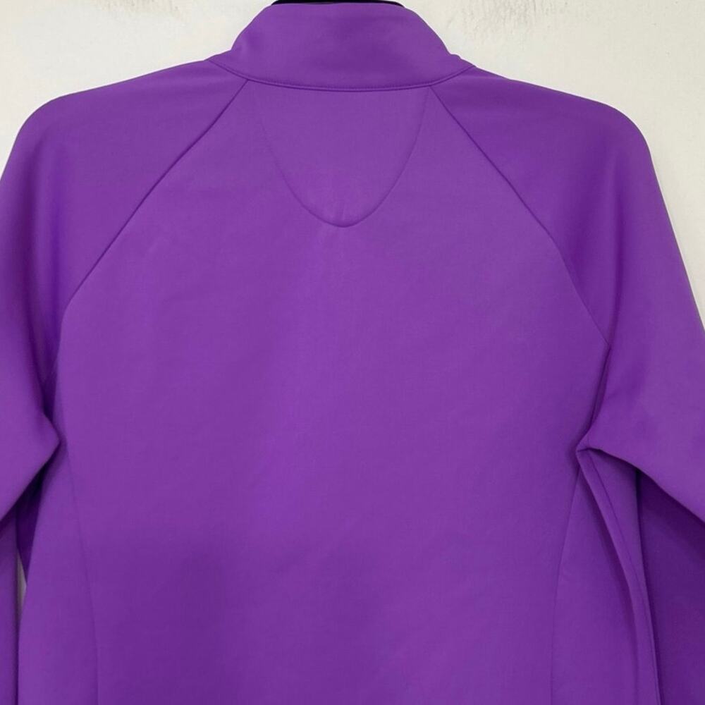 ANNIKA Cutter & Buck Purple CB DryTec UPF50+ Full Zip Jacket L Golf Performance - Picture 7 of 12
